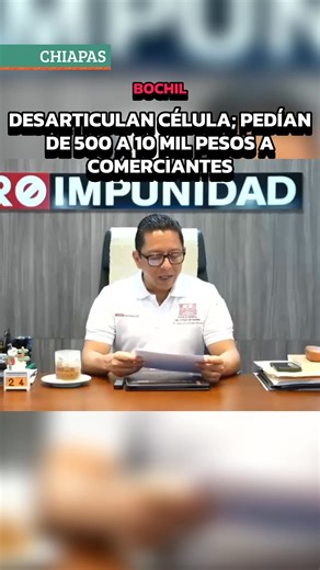 El fiscal general de Chiapas, Jorge Llaven Abarca, confirmó la detención de una persona en Bochil que encabeza una red de extorsión que se hacía a diversos grupos en el municipio; le decomisaron 29 celulares | Cuarto Poder Mx