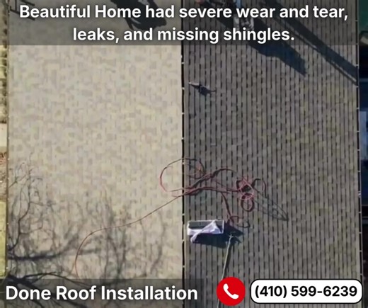Another homeowner in Pikesville, Maryland trusted BRC Construction to replace their old, damaged roof and the results speak for themselves. This beautiful home had severe wear and tear, leaks, and missing shingles. Our roofing experts inspected the property, recommended the best asphalt shingle solution, and completed a full professional roof installation with precision and care. Today, the home stands stronger, safer, and fully protected for years to come. At BRC Construction, LLC, we don’t jus