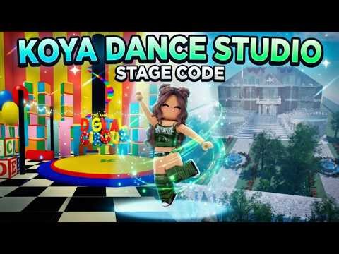 KOYA Dance Studio ALL STAGES Codes (1–10) 💃✨ | Manor House, Paris, Digital Circus & More!