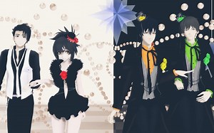 【全职高手MMD】 Cherry Hunt 老叶 x 2 蓝河 x 1 王杰希 x 1