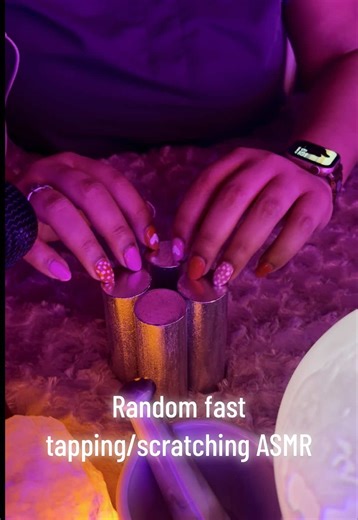 Relaxing Random ASMR Tapping and Scratching Sounds