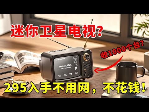 The mini satellite TV bought at 295 yuan claims to receive 1000 channels without the internet or ex