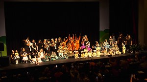 Trophy time is always exciting at the recitals! | Louisiana Academy of Performing Arts