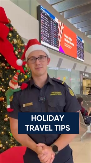 Travelling internationally with your family over the holiday period? Follow these top tips ✈️ | Australian Border Force