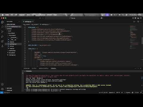 Create and Register Django App (Step-by-Step Beginner Tutorial)
