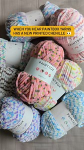 Soft speckles, cozy texture, and effortless color? Yes, please! ✨🌈 The new printed shades of Paintbox Yarns Chenille have landed, bringing dreamy pastels with a playful speckled twist. And now, you can find them alongside the classic solids - all in one place! Perfect for snuggly blankets, plush cardis, and anything soft and squishy 🧶 What’s the first thing you’d make with these cozy new shades? 💭 LoveCrafts | Paintbox Yarns | Yarn | Yarn Love | Yarn Lovers | Yarn Inspiration | Yarn Crafts | 