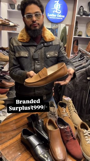 LEATHER ODEON on Instagram: "Premium quality shoes jo comfort aur style dono deliver kare 👞✨ Daily wear ho ya special look – perfect choice yahin milegi. 📍 Leather Odeon – Customised & Surplus Shoes Store 🏠 Address: 121, Nazarbagh, behind Odeon Cinema, Cantt Road, Lucknow–226001 📞 Contact: 7860736419 Hashtags: #LeatherOdeon #LucknowShoes #SurplusShoes #CustomShoes #MensFootwear #LeatherShoes #BestInLucknow"