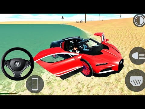 New Modified Bugatti Super Car 🚗 - Indian Open City Simulator 3D - iOS Android Gameplay