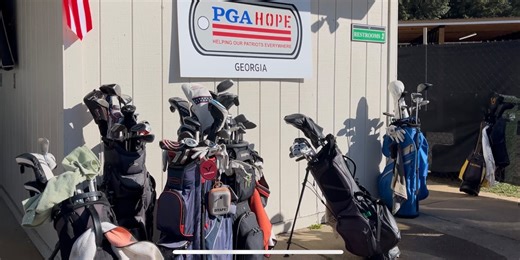 Military personnel coming together through golf program, PGA Hope