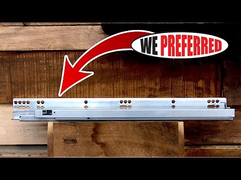 Undermount Soft Close Drawer Slide WE PREFERRED