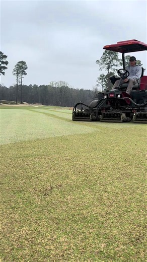 Reviving Golf Courses with the First Fairway Mow
