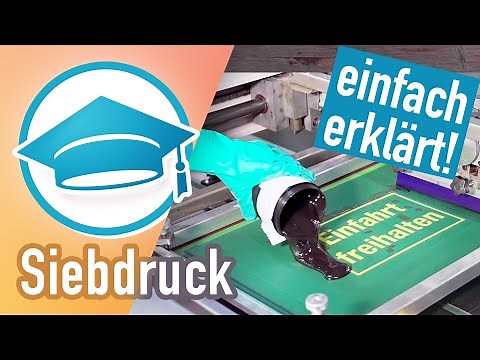Siebdruck | einfach erklärt