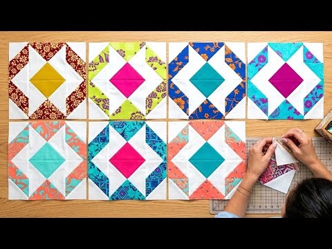 (It's Totally Unseen)Watch This! A Mind-Blowing Quilt Block You Haven't Seen.