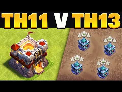Best TH11 v TH13 Attack Strategy Explained (Clash of Clans)