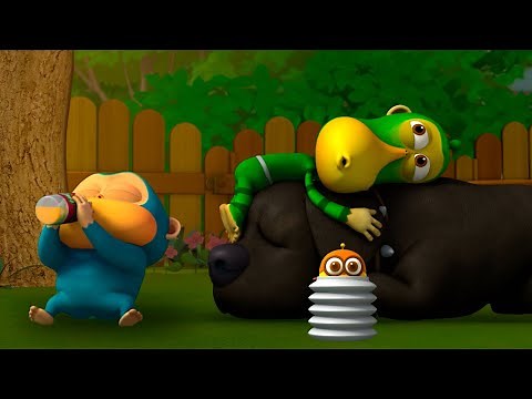 Alien Monkeys 👽 Dog 2 🐶 Cartoon for kids | WOW CLUB