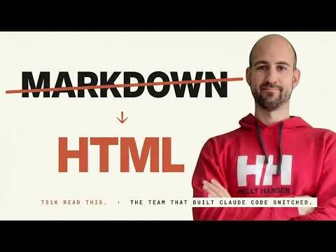 Markdown Killed My AI Workflow (HTML Fixed It) - Or doesn´t it?
