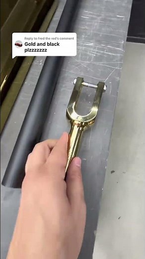 Custom Gold and Black Stunt Scooter 🔥