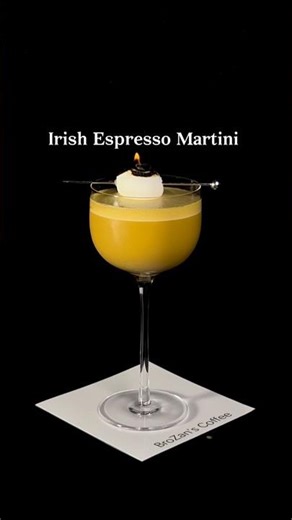 No.008:Irish Espresso Martini #cocktail #drink #coffee