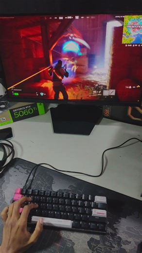 Fortnite Handcam Gameplay at epic Settings – Insane PC Performance #fortnite