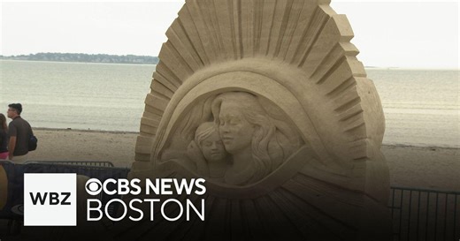 Sand sculptures wow spectators at Sand Sculpting Festival on Revere Beach