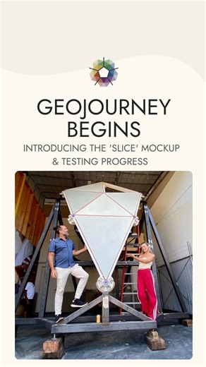 Geoship Homes on Instagram: "The first video of our new GeoJourney series drops tomorrow. GeoJourney takes you behind the scenes as we bring bioceramic geodesic domes from vision into reality. In this week’s video, you’ll see: 🔹 Why we built a one-fourteenth slice of the dome 🔹 How hubs, struts, and skins fit together with millimeter precision 🔹 How our materials are tested for fire resistance and extreme snow loads 🔹 How this groundwork leads to our first dome install 📺 Subscribe to our Yo