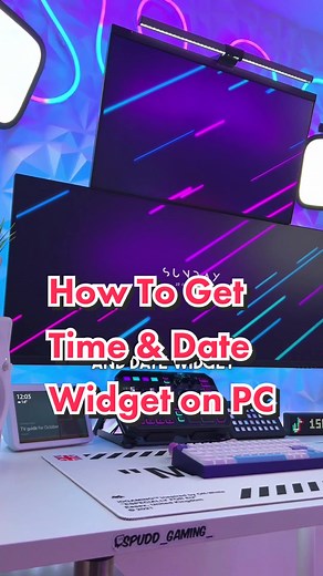 Replying to @Theo here’s a quick guide on how to do it! #techtok #wallpaperengine #rainmeter #desktopbackground #setuptips #pctipsandtricks #pcsetups #carterpcs