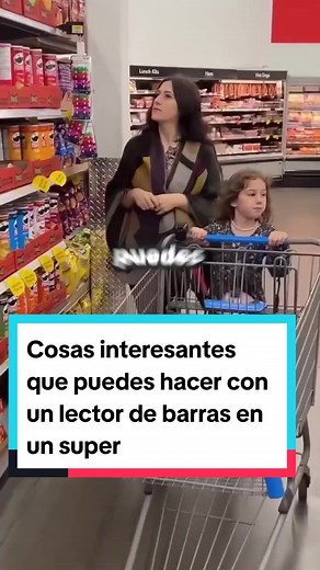 Cosas interesantes que puedes hacer con un lector de barras en un super 🤘🏻🤔 #lectordebarras #cosasgeniales #supermercado #energiapersonal #sabiasque #DatosCuriosos #curiosidades #noticiastiktok