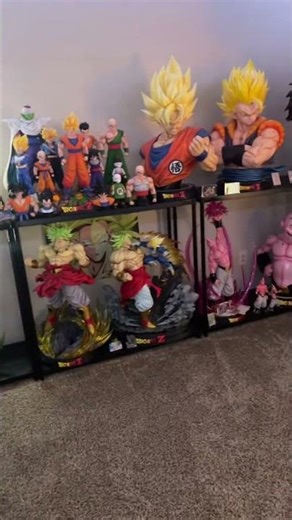 Turning My Room Into a Dragon Ball Z Setup 🐉 | Goku Super Saiyan Figure
