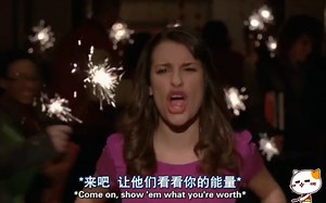 【中英字幕】【Glee 欢乐合唱团】《Firework》S02E12_哔哩哔哩_bilibili