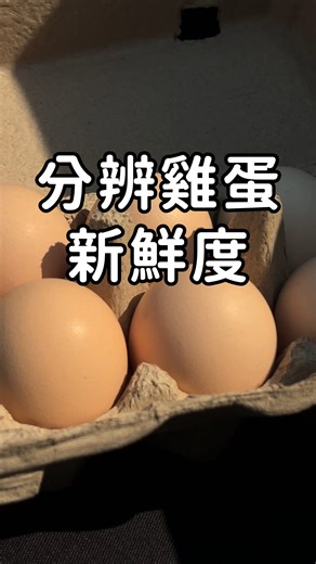教你一招🥚判斷雞蛋新不新鮮 最安心的雞蛋🛒 https://reurl.cc/349dnM 只要一杯鹽水，就能大概分辨雞蛋的新鮮度，超簡單👇 步驟1️⃣ 一杯水，再倒入約10%的鹽，攪拌均勻。 步驟2️⃣ 將雞蛋清洗乾淨後，放入鹽水中觀察。 👉沉到底，橫躺，新鮮度最高！ 👉浮起一點、斜斜站著，蛋白略變稀，蛋約有3～7天的時間了。 👉直立或浮在水面，蛋內氣室變大，代表較不新鮮，建議快點煮熟吃掉。 雞蛋有天然保護層，測試前或烹調前還是記得清洗蛋殼，避免污染進入料理中。 ⚠️ 雞蛋的新鮮度也和儲存溫度有關，這方法僅能大致判斷，不是絕對標準。 如果你買的是桂園雞蛋，每顆都經過人工嚴選、產地直送，新鮮看得見，請您安心食用。 __________________________________________ 📍 桂園自然生態農場 官方Line｜@coloregg 營業時間｜9:00～17:00 電話｜04-24716397 | 桂園自然生態農場