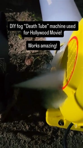 Chuck Dunmire on Instagram: "We built a DIY death tube machine that was portable and could be used on a generator. It worked really well and put hundreds of feet of smoke across the battlefield. #filmmaking #cinematography #filmmaker #videography #film #behindthescenes"