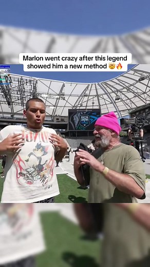 Marlon went crazy after this legend showed him a new method 🤯🔥 #marlon #fyp