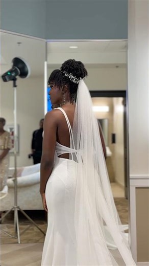 COILY HAIR BRIDE 👰🏾‍♀️✨