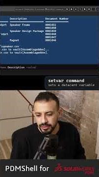 Set datacard variables with PDMShell - SOLIDWORKS PDM