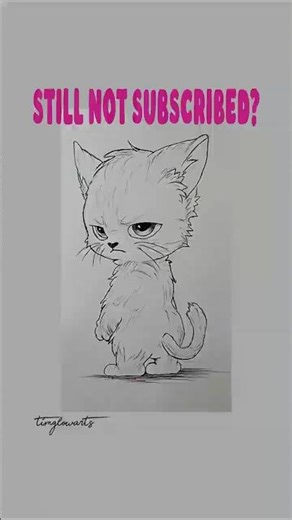 How to Draw This Cat Step by Step | Cat Drawing Playlist 🐱✏️ (2025)