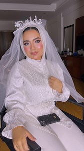 عروسة تحفة وشيك وكتكوتة🤍🤍🤍🤍🤍 For reservations WhatsApp 01097884918 Makeup : @makeupby_reemyasser _ | Reem Yasser