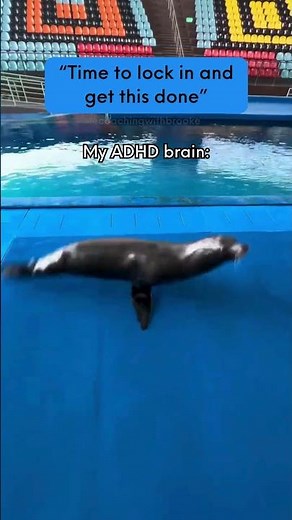 “Time to lock in and get this done” My ADHD brain
