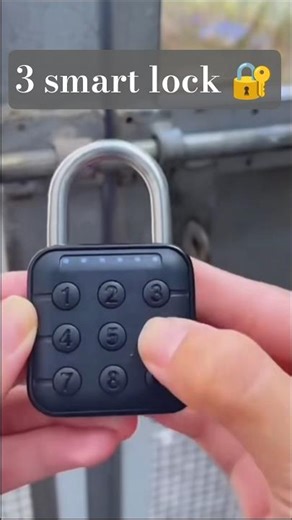 3 Smart Locks You Must See 🔐 | Password, Waterproof & Fingerprint Lock 😲#shots #gadgets#viral