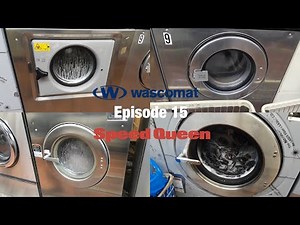 Laundromat day Episode 15 kinda busy Speed queen, Wascomat washers Action in the afternoon