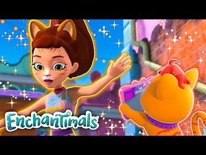 Enchantimals City Tails | Tarla Tabby's Stunt Performing Video Shoot!
