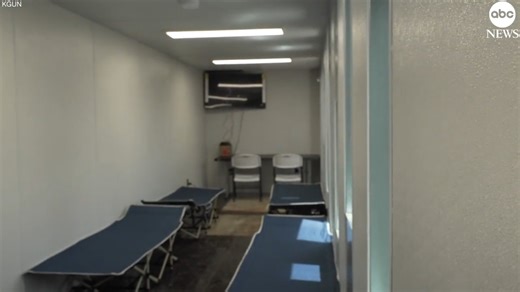 15K views · 162 reactions | A housing assistance agency in one of the hottest regions in the country has found a sustainable way to provide relief from scorching temperatures. Two shipping containers that used to sit on the U.S.-Mexico border have been repurposed into cooling stations for residents in Tucson, Arizona, who may not have access to air conditioning – especially homeless communities. Read more: https://abcnews.visitlink.me/lN5sHo | ABC News | Facebook