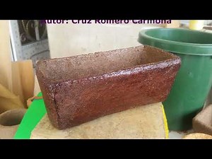HOW TO MAKE POTS WITH RECYCLED STYROFOAM (PLASTIMADERA)