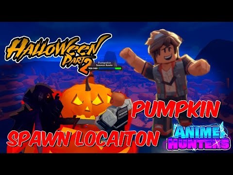 🎃 PUMPKIN SPAWN LOCATIONS in Anime Hunter Simulator