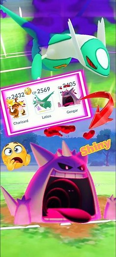 😳 G-MAX CHARIZARD Shiny ✨ shadow LATIOS shiny G-MAX GENGAR battle in Pokemon go