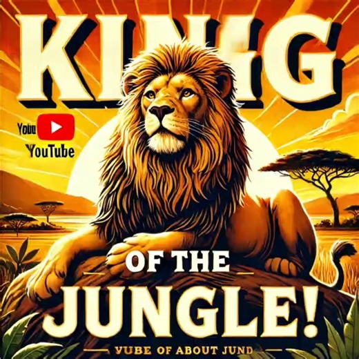 "King of the Jungle: The Mighty Lion!"
