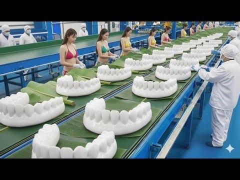 From Ocean Shells to Perfect Smiles | Inside High-Tech Ceramic Dental Tooth Manufacturing