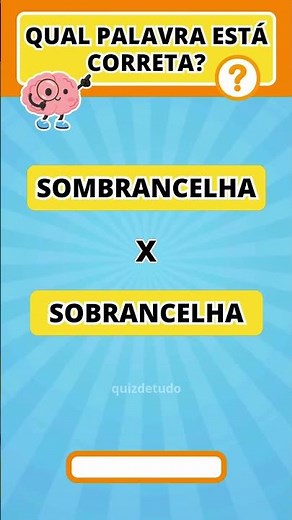 DUVIDO você acertar todas! #quiz #palavras #desafio