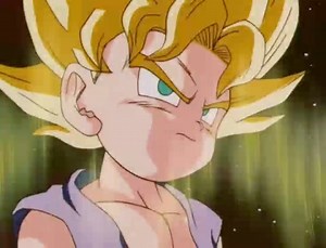 kid Goku going Super Saiyan in GT | DMGS88