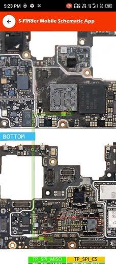 Redmi Note 13/Pocco X6 Touch Screen Line Diagram