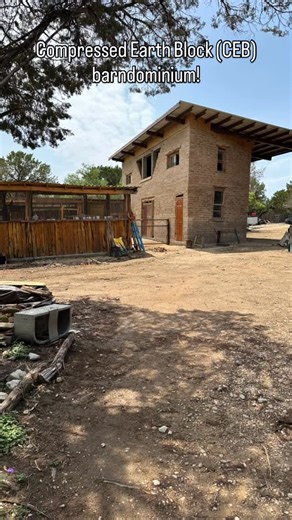 AECT on Instagram: "Great looking CEB barndominium just built in the Texas hill country, using compressed earth blocks (CEBs) produced with @aectearthblock machinery 🙂 #compressedearthblock #localbuildingmaterial #fireproofwalls"